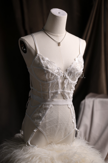 Eliana Bodysuit White